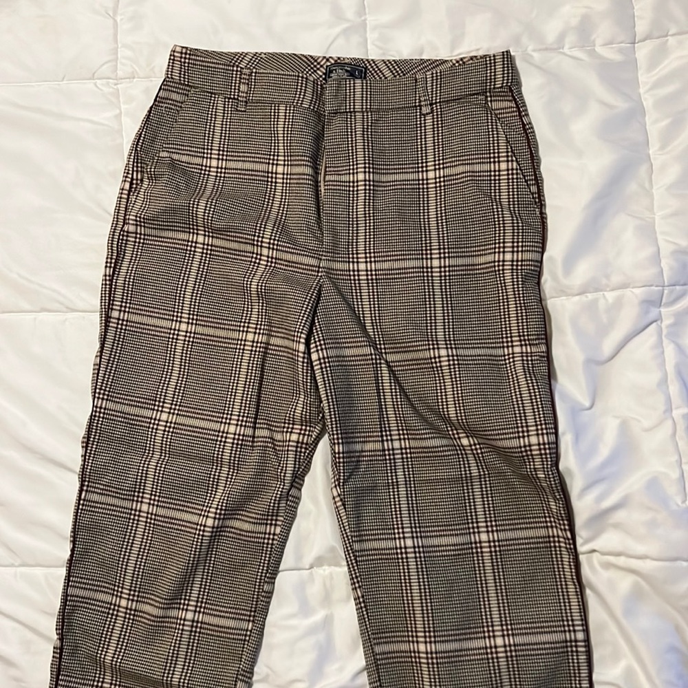 Abercrombie & Fitch Simone high rise ankle flair pants